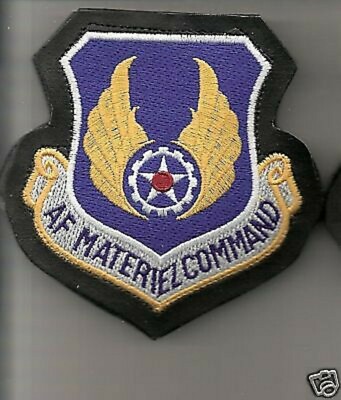 AIR FORCE MATERIEL COMMAND OFFICIAL LEATHER PATCH | eBay