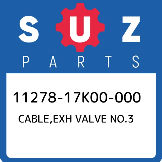 CABLE,EXH VALVE NO.3
