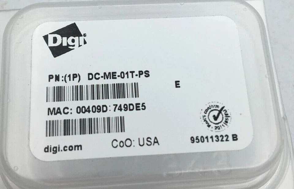 Digi Connect Module ME 50000878-28, 802.3af, DC-ME-01T-PS New - Image 2 of 4