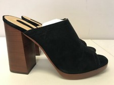 Womens Sz 10 Frye Karissa Mule Black 70141 Medium