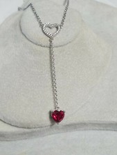 Kay Jewelers sterling silver Pink Lab Created...