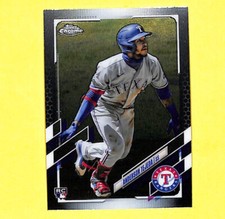 2021 Topps Chrome #184 Anderson Tejada Rookie Rc Card Rangers 
