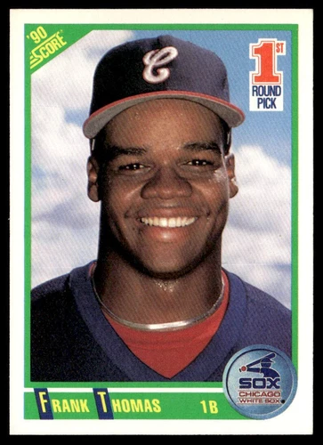 1990 Score #663 Frank Thomas   Baseball Chicago White Sox