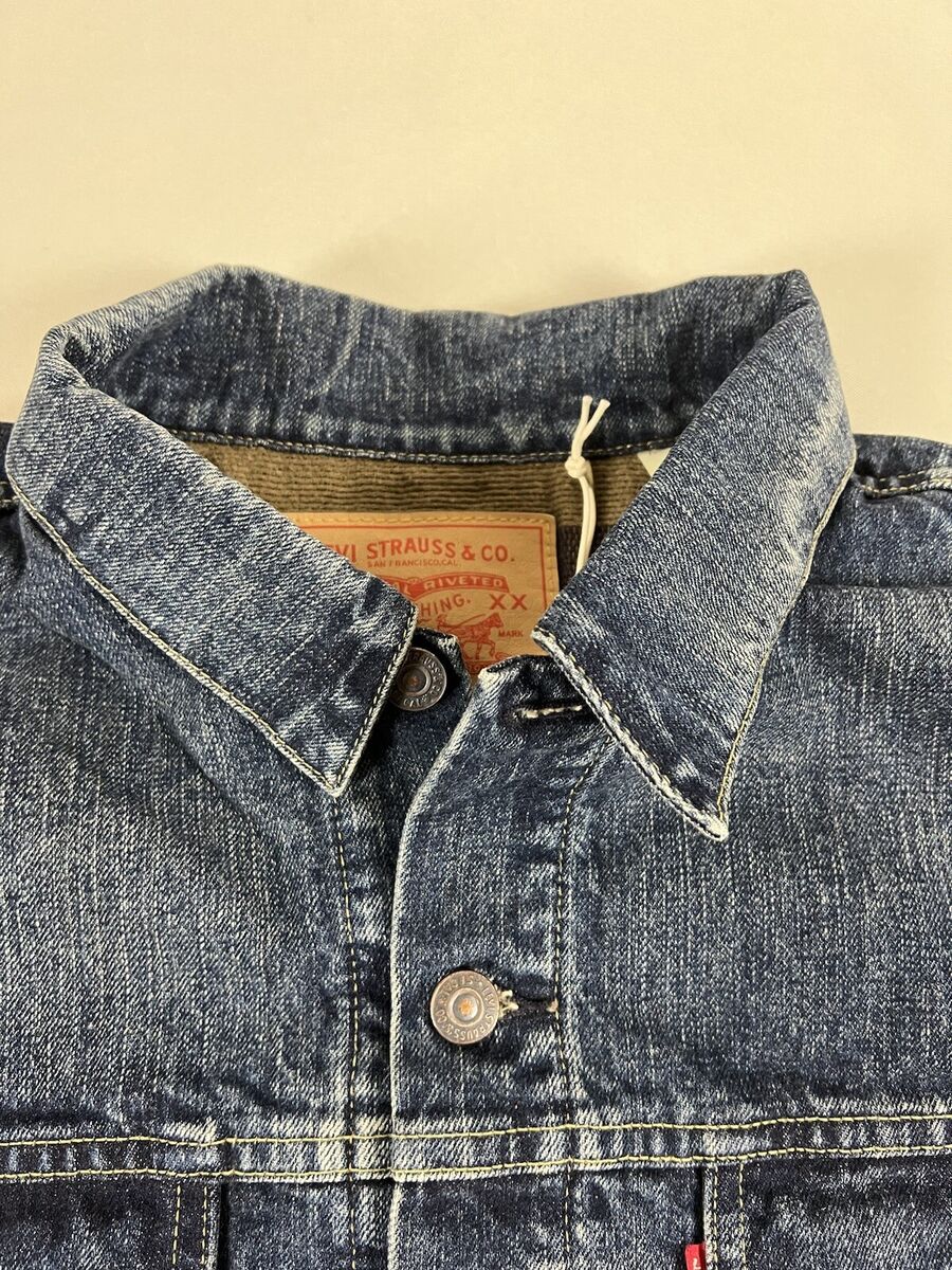 Levi's Vintage Clothing, Jackets & Coats, Levis Vintage Clothing Lvc Type Denim  Jacket Nwt Size Xl