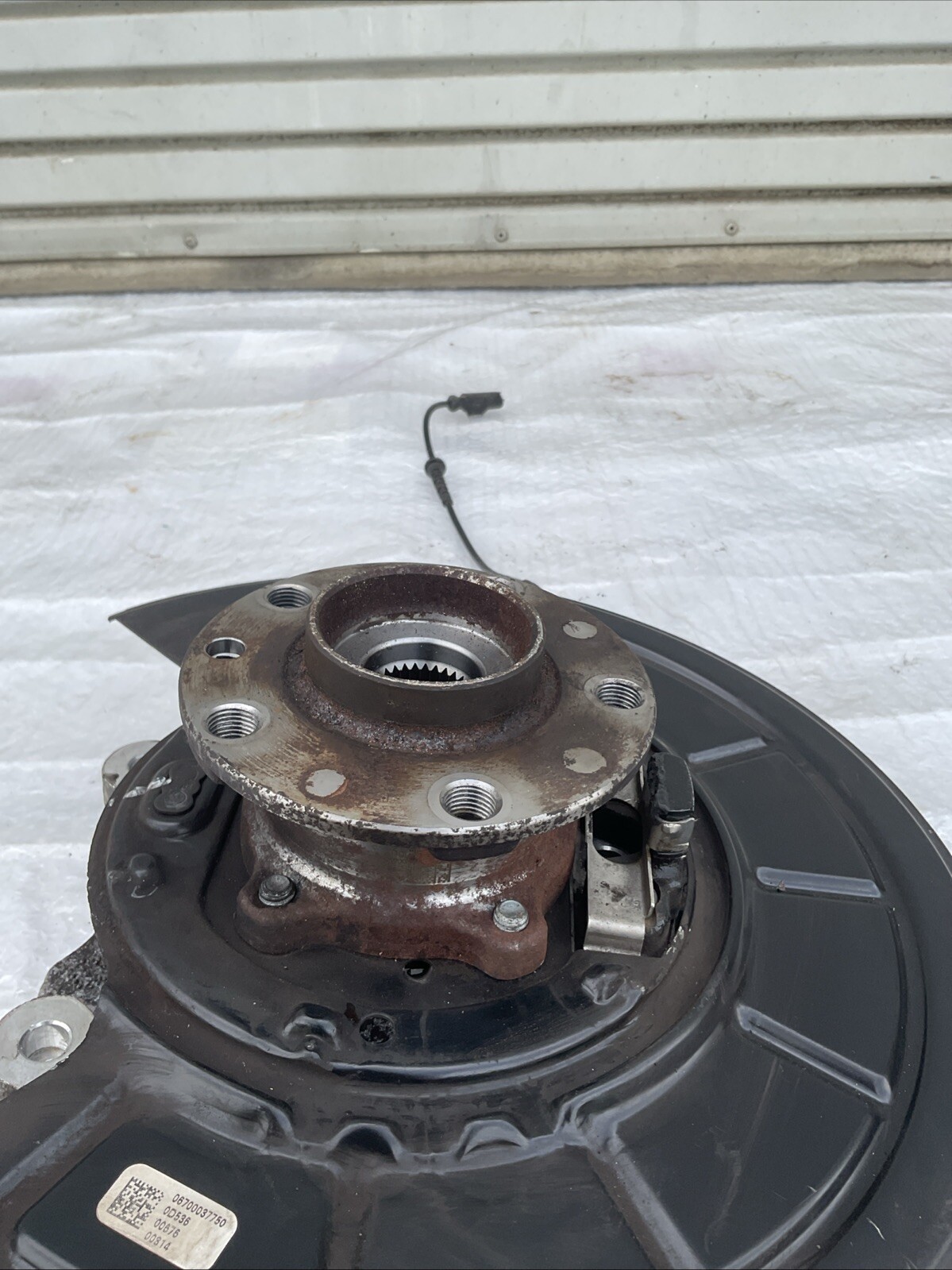 14-17 Maserati QuattroPorte Rear Right Wheel Spindle Knuckle Bearing OEM 19K