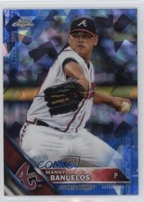 2016 Topps Box Set Chrome Sapphire Edition /250 Manny Banuelos #511 0j53