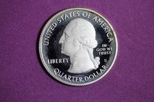 ESTATE FIND 2010 S SILVER PROOF OREGON MOUNT HOOD WASHINGTON QUARTER #K58987