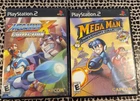 Mega Man Anniversary Collection & Mega Man X Collection CIB Complete in Box PS2