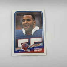 1988 Topps - Cornelius Bennett #230 (RC), Buffalo Bills