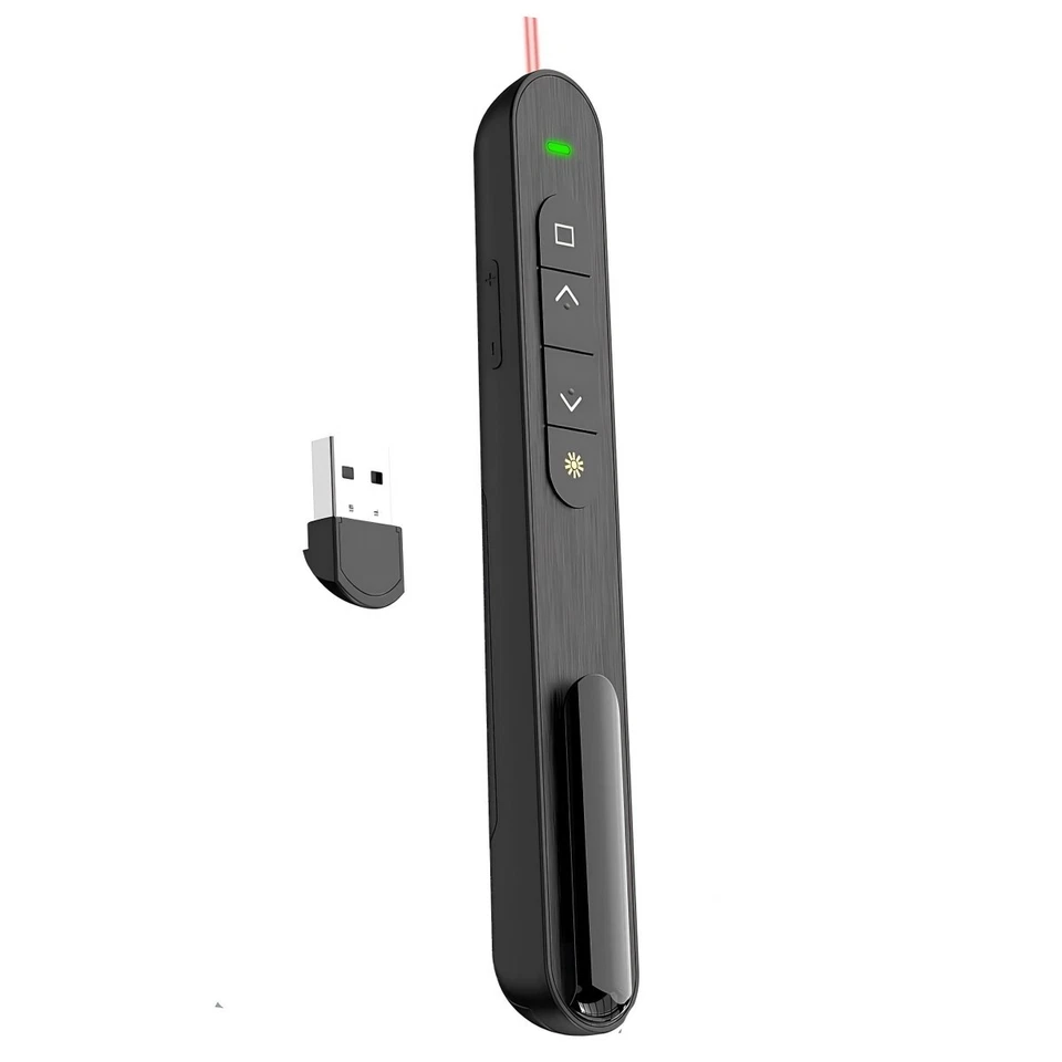 Remote Control Wireless Presenter Presenter Laser PowerPoint Presentation 15x2cm - Image 2 of 4