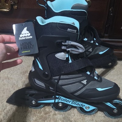 Rollerblade Zetrablade W Men's Inline Skates Size 10 Black/Blue