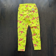 NWT Victoria's Secret Pink Ultimate Leggings Size Medium Floral Print