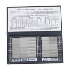Surface Roughness Comparator Set Ra0.05-12.5mm, 30 Specimen Blocks for Machining