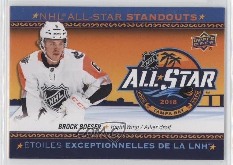 2018 Tim Hortons All-Star Brock Boeser Collector's Checklist