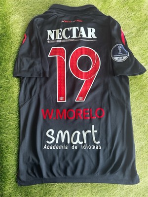 Independiente Santa Fe 2018 Third Black Jersey Wilson Morelo Size