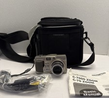 Olympus Camedia C-7000 Zoom 7.1MP Digital Camera - Silver