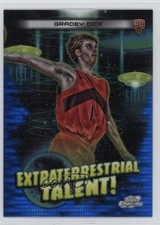 2023-24 Topps Cosmic Chrome Blue Moon Refractor 20/99 Gradey Dick #ET-23 0jm6