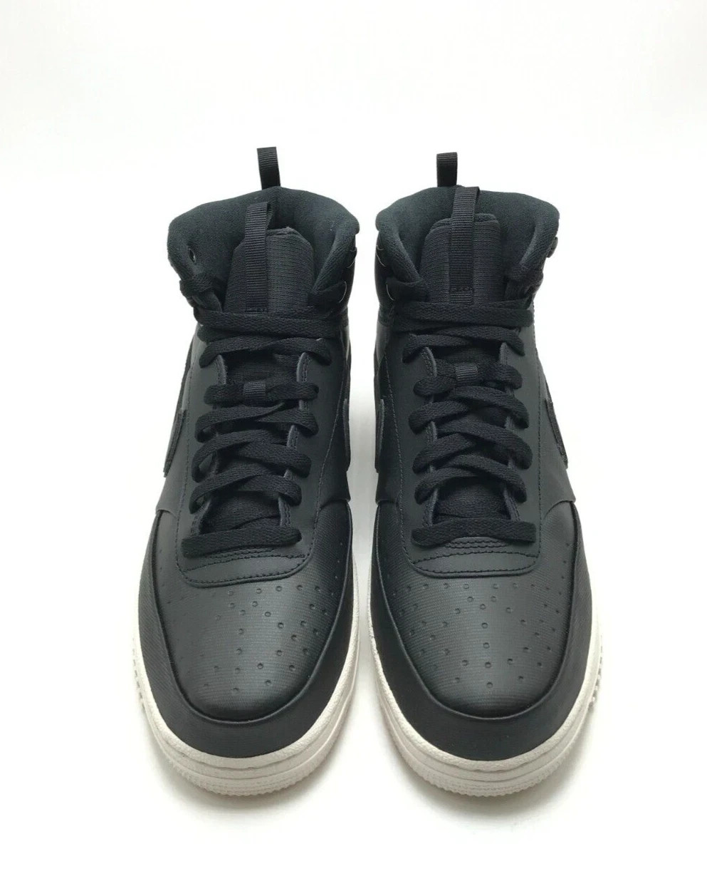 Men's Nike Court Vision Mid Winterized Sneakers Boots - Black-Phantom DR7882 002 thumbnail 7
