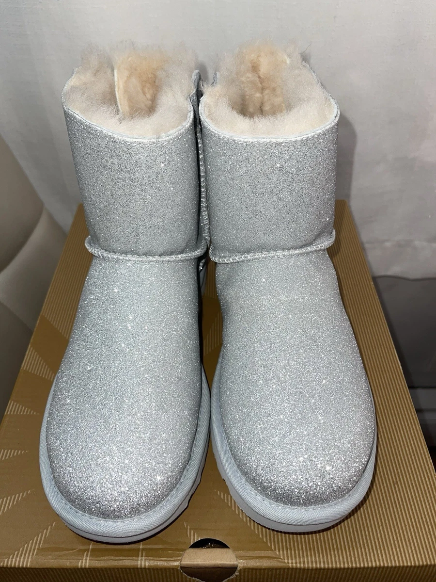 UGG シルバー グリッター モカシン UGG Silver Shoes for Women for sale | eBay