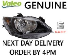 GENUINE OEM Valeo Seat Ibiza Mk IV Halogen H4 Headlight Right 2008-15
