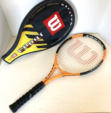 Wilson Ultra Titanium Soft Shock 4 1/2 L4 Grip Tennis Racquet with Cover