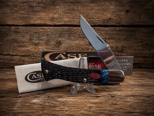 2026 Case XX Axe Handle Navy Blue Bone Rogers Jig BR61135 SS