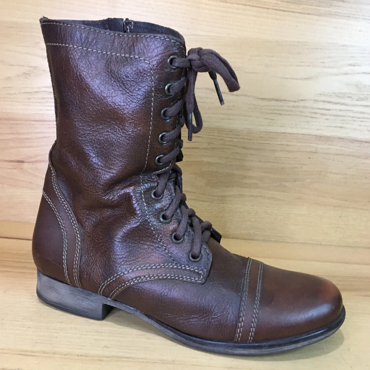 Steve Madden Lace-Up Boots for Women for sale - eBay display picture 3