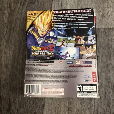 Dragon Ball Z Burst Limit Limited Edition w/ Dead Zone Blu Ray