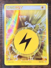Pokemon - Holon Phantoms - Lightning Energy 108/110 Holo Rare - Lightly Played ! on eBay