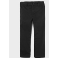 The Children's Place Boy's 12 Black Uniform Stretch Straight Chino Pants G1-17
