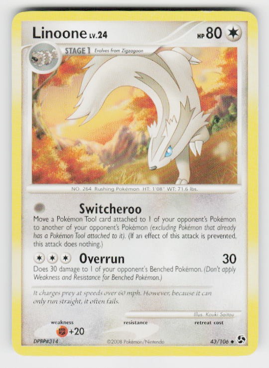 Great Encounters #43/106 Linoone