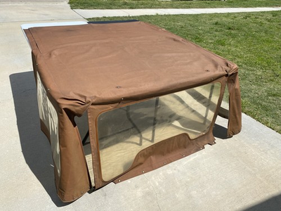 #ad Jeep CJ7 Whitco Nutmeg top w doors $2300.00