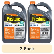 2 Pack Prestone Dex-cool Antifreezecoolant For Gm Vehicles Extended Life -1