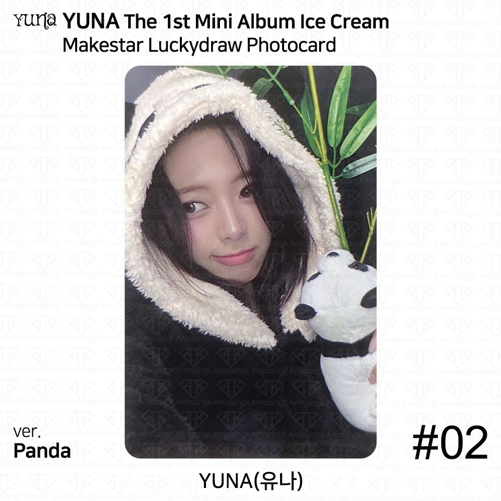 Yuna From ITZY 1st Mini Album Ice Cream MakeStar Lucky Draw