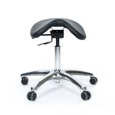 BetterPosture Saddle Chair Ergonomic Back Posture Stool with Tilting Seat
