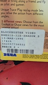 Shadow Squadron (Sega 32X) Complete CIB W/ Box & Manual Tested Working 