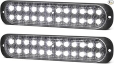24LEDs Trailer Backup Reverse Light Surface Mount 7.5 inch Bar-White