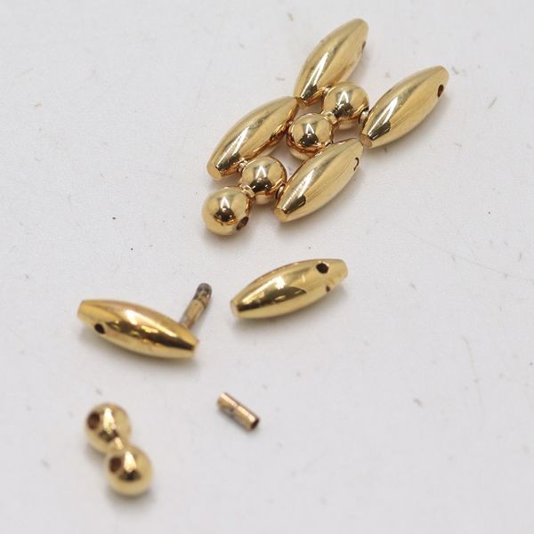 Genuine link band Gucci 11/12.2 Bezel Replacement 3 Links Gold Color 9mm Women's