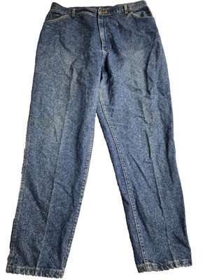 Vintage Lee Blue Jeans Men's Size 34 x 30 Straight Leg VTG Made in USA