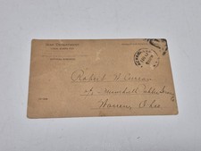 Department Of War Local Correspondence 1918 Post Card