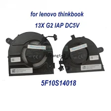  For Lenovo ThinkBook 13x G2 IAP 21AT Gen 2 5F10S14018 CPU GPU Cooling Fan