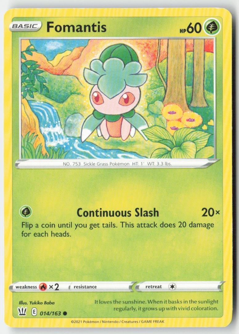 Fomantis 14/163 Common MP Regular - Battle Styles