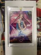 2025-26 Topps Midnight - Dark Matter Rookies Liam McNeeley Dusk /75 (AU, RC)