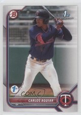 2022 Bowman 1st Edition Carlos Aguiar #BPPF-1 15za
