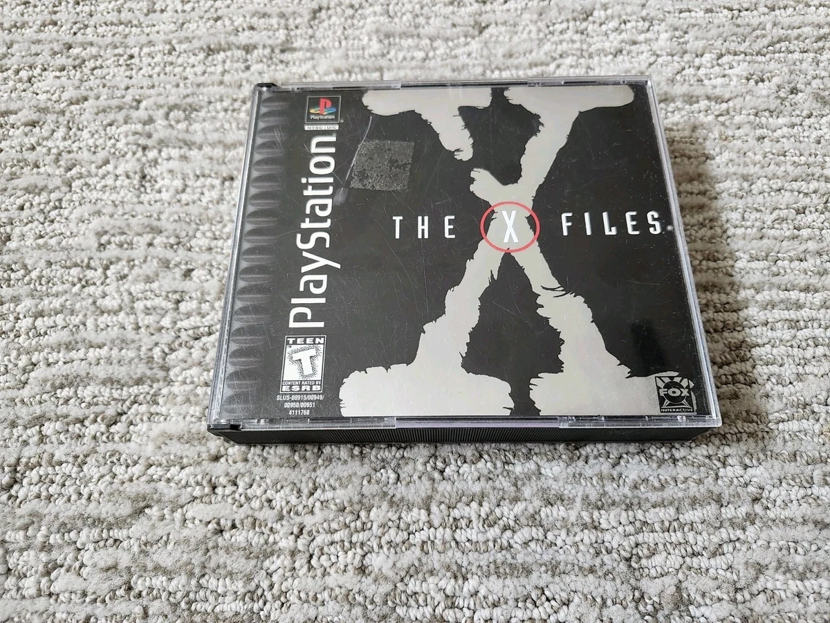 THE X-FILES XFILES SONY PLAYSTATION 1 2 3 PS1 PS2 PS3 PAL