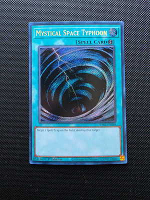 Mystical Space Typhoon (Secret Rare) RA02-EN048 1st Ed NM