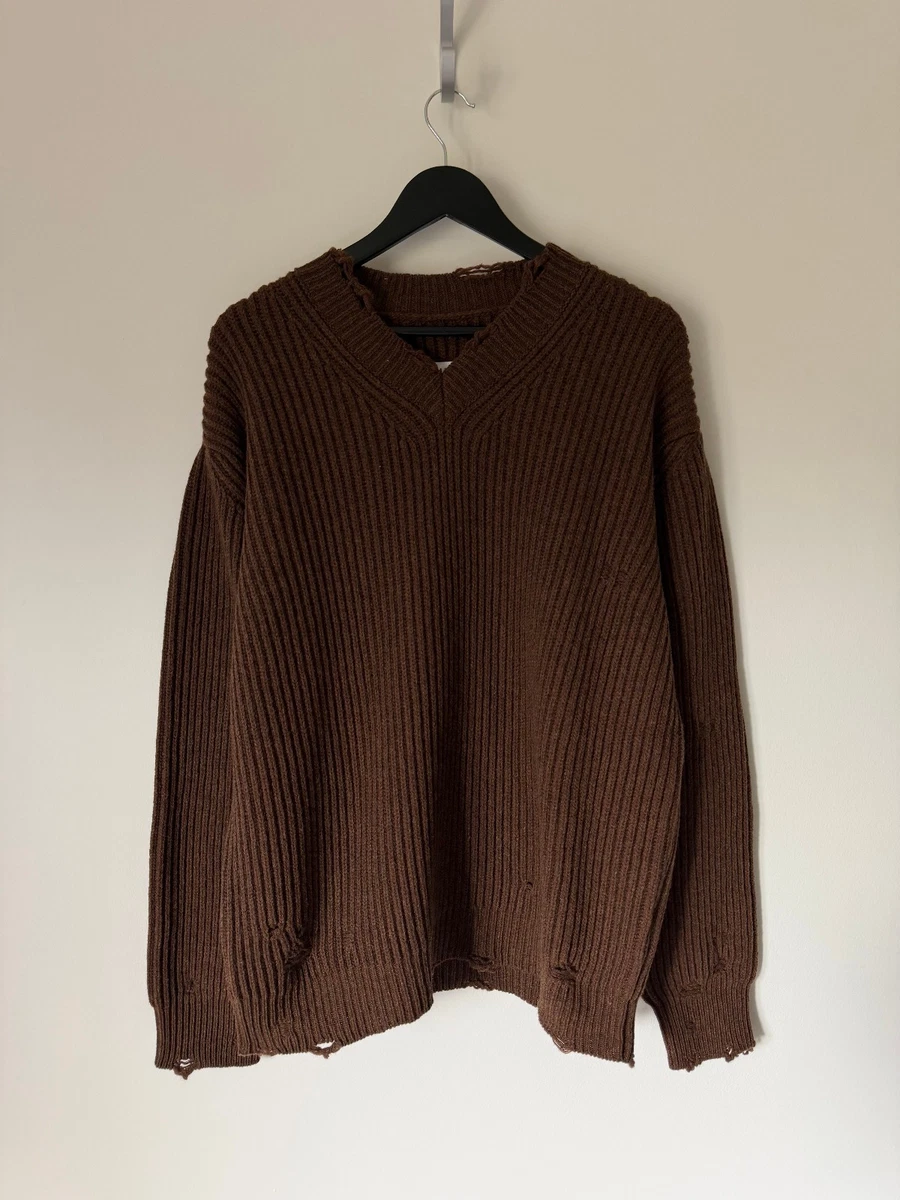 Maison Margiela Regular Size Sweaters for Men Brown for sale | eBay
