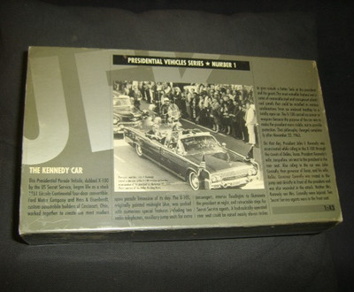 ミニカー MINICHAMPS THE KENNEDY CAR Presidential Parade Vehicle X-100 The 'Kennedy' Car Germany