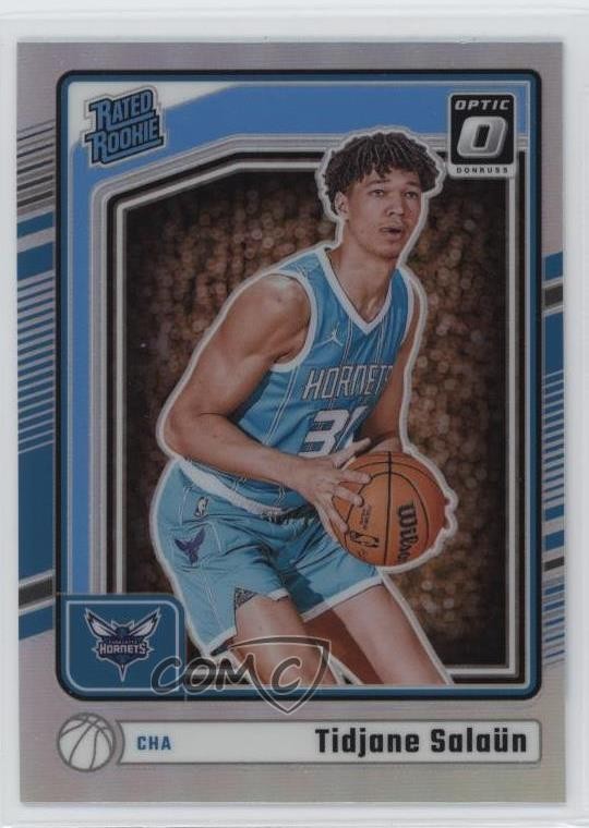 2024-25 Panini Donruss Optic Rated Rookie Holo Prizm Tidjane Salaun #286 1n4g