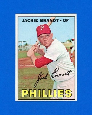 1967 Topps Baseball # 142 Jackie Brandt  NM to NM-MT *UltraBC.eStore*